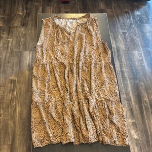 Leopard Print Women's Skirt